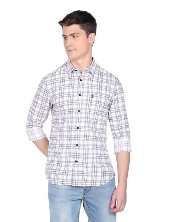 U.S. POLO ASSN. Men's Cotton Regular Fit Shirt