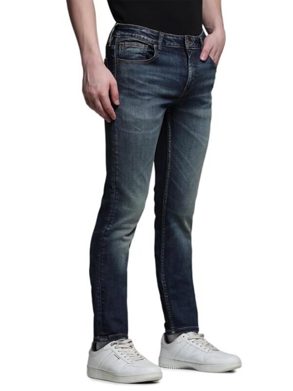 JACK & JONES Men's Mid Rise Slim Jeans